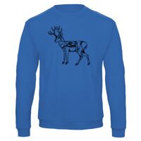 Sweat-shirt de qualité, 50% coton 50% polyster, de marque B&C Collection Vignette