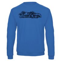 Sweat-shirt de qualité, 50% coton 50% polyster, de marque B&C Collection Vignette