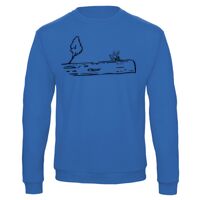 Sweat-shirt de qualité, 50% coton 50% polyster, de marque B&C Collection Vignette