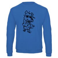 Sweat-shirt de qualité, 50% coton 50% polyster, de marque B&C Collection Vignette