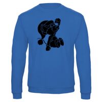 Sweat-shirt de qualité, 50% coton 50% polyster, de marque B&C Collection Vignette