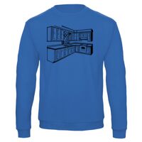 Sweat-shirt de qualité, 50% coton 50% polyster, de marque B&C Collection Vignette