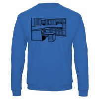 Sweat-shirt de qualité, 50% coton 50% polyster, de marque B&C Collection Vignette