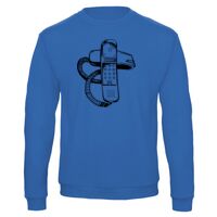 Sweat-shirt de qualité, 50% coton 50% polyster, de marque B&C Collection Vignette