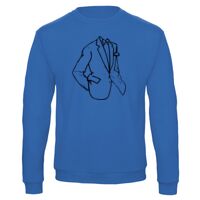 Sweat-shirt de qualité, 50% coton 50% polyster, de marque B&C Collection Vignette