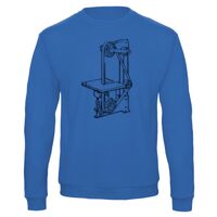 Sweat-shirt de qualité, 50% coton 50% polyster, de marque B&C Collection Vignette