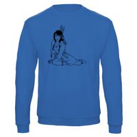 Sweat-shirt de qualité, 50% coton 50% polyster, de marque B&C Collection Vignette