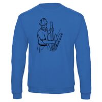 Sweat-shirt de qualité, 50% coton 50% polyster, de marque B&C Collection Vignette