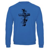 Sweat-shirt de qualité, 50% coton 50% polyster, de marque B&C Collection Vignette