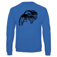 Sweat-shirt de qualité, 50% coton 50% polyster, de marque B&C Collection Vignette