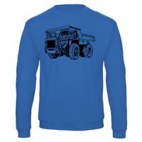 Sweat-shirt de qualité, 50% coton 50% polyster, de marque B&C Collection Vignette