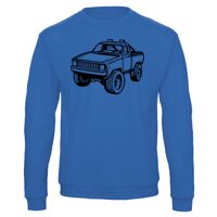 Sweat-shirt de qualité, 50% coton 50% polyster, de marque B&C Collection Vignette