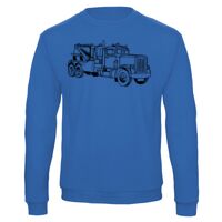 Sweat-shirt de qualité, 50% coton 50% polyster, de marque B&C Collection Vignette