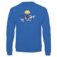 Sweat-shirt de qualité, 50% coton 50% polyster, de marque B&C Collection Vignette