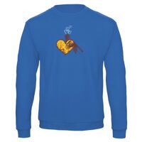 Sweat-shirt de qualité, 50% coton 50% polyster, de marque B&C Collection Vignette