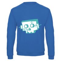 Sweat-shirt de qualité, 50% coton 50% polyster, de marque B&C Collection Vignette