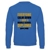 Sweat-shirt de qualité, 50% coton 50% polyster, de marque B&C Collection Vignette