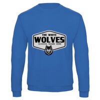 Sweat-shirt de qualité, 50% coton 50% polyster, de marque B&C Collection Vignette