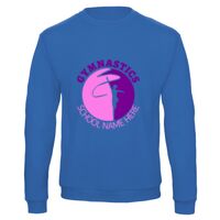 Sweat-shirt de qualité, 50% coton 50% polyster, de marque B&C Collection Vignette