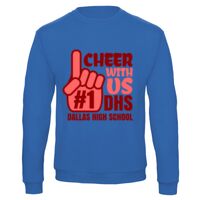 Sweat-shirt de qualité, 50% coton 50% polyster, de marque B&C Collection Vignette