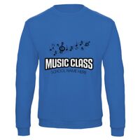 Sweat-shirt de qualité, 50% coton 50% polyster, de marque B&C Collection Vignette