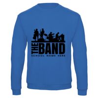 Sweat-shirt de qualité, 50% coton 50% polyster, de marque B&C Collection Vignette