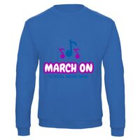 Sweat-shirt de qualité, 50% coton 50% polyster, de marque B&C Collection Vignette