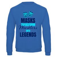 Sweat-shirt de qualité, 50% coton 50% polyster, de marque B&C Collection Vignette