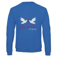 Sweat-shirt de qualité, 50% coton 50% polyster, de marque B&C Collection Vignette