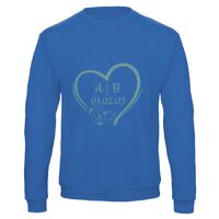 Sweat-shirt de qualité, 50% coton 50% polyster, de marque B&C Collection Vignette