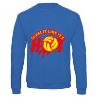 Sweat-shirt de qualité, 50% coton 50% polyster, de marque B&C Collection Vignette