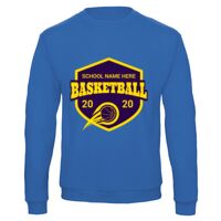 Sweat-shirt de qualité, 50% coton 50% polyster, de marque B&C Collection Vignette