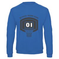 Sweat-shirt de qualité, 50% coton 50% polyster, de marque B&C Collection Vignette