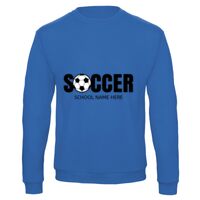 Sweat-shirt de qualité, 50% coton 50% polyster, de marque B&C Collection Vignette