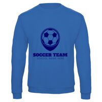 Sweat-shirt de qualité, 50% coton 50% polyster, de marque B&C Collection Vignette