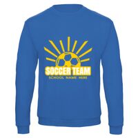 Sweat-shirt de qualité, 50% coton 50% polyster, de marque B&C Collection Vignette