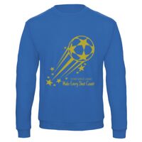 Sweat-shirt de qualité, 50% coton 50% polyster, de marque B&C Collection Vignette