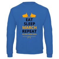 Sweat-shirt de qualité, 50% coton 50% polyster, de marque B&C Collection Vignette