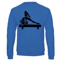 Sweat-shirt de qualité, 50% coton 50% polyster, de marque B&C Collection Vignette