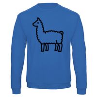 Sweat-shirt de qualité, 50% coton 50% polyster, de marque B&C Collection Vignette