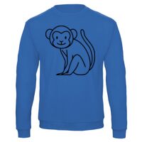 Sweat-shirt de qualité, 50% coton 50% polyster, de marque B&C Collection Vignette