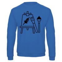 Sweat-shirt de qualité, 50% coton 50% polyster, de marque B&C Collection Vignette