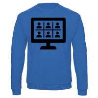 Sweat-shirt de qualité, 50% coton 50% polyster, de marque B&C Collection Vignette