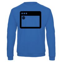 Sweat-shirt de qualité, 50% coton 50% polyster, de marque B&C Collection Vignette