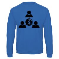 Sweat-shirt de qualité, 50% coton 50% polyster, de marque B&C Collection Vignette