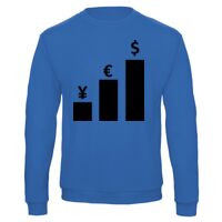 Sweat-shirt de qualité, 50% coton 50% polyster, de marque B&C Collection Vignette