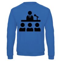 Sweat-shirt de qualité, 50% coton 50% polyster, de marque B&C Collection Vignette