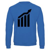 Sweat-shirt de qualité, 50% coton 50% polyster, de marque B&C Collection Vignette