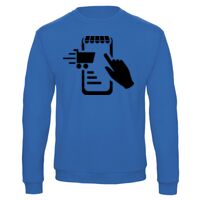 Sweat-shirt de qualité, 50% coton 50% polyster, de marque B&C Collection Vignette