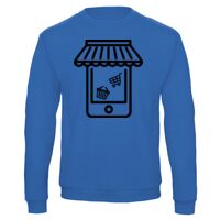 Sweat-shirt de qualité, 50% coton 50% polyster, de marque B&C Collection Vignette